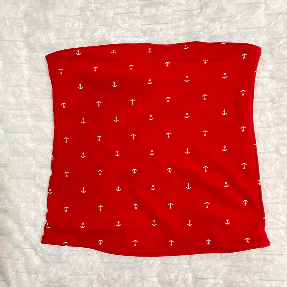 Anchor reversible tube top